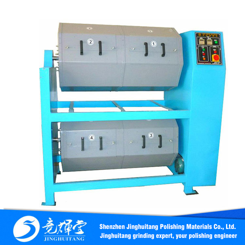 Double-Layer Drum Polishing Machine Resin Acrylic Horn Jewelry Polishing Machine